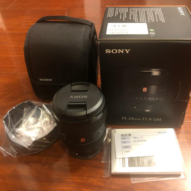ラッピング不可】 SONY - SONY Gマスター FE24mm F1.4GM 【新品