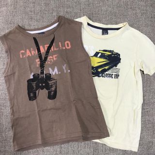 ザラキッズ(ZARA KIDS)のZARA Kids トップス2枚セット(Tシャツ/カットソー)