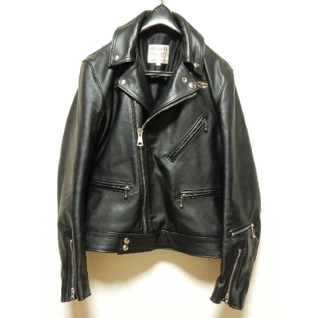 極上美品！ルイスレザーLewisLeathers441Tサイクロンタイトフィットジャケット/アウター