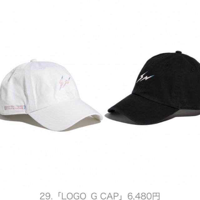 帽子フラグメント x ポケモン logo  cap 黒