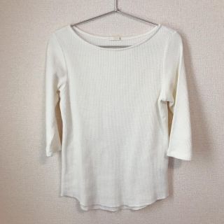 ジーユー(GU)のワッフルシャツ(Tシャツ(長袖/七分))