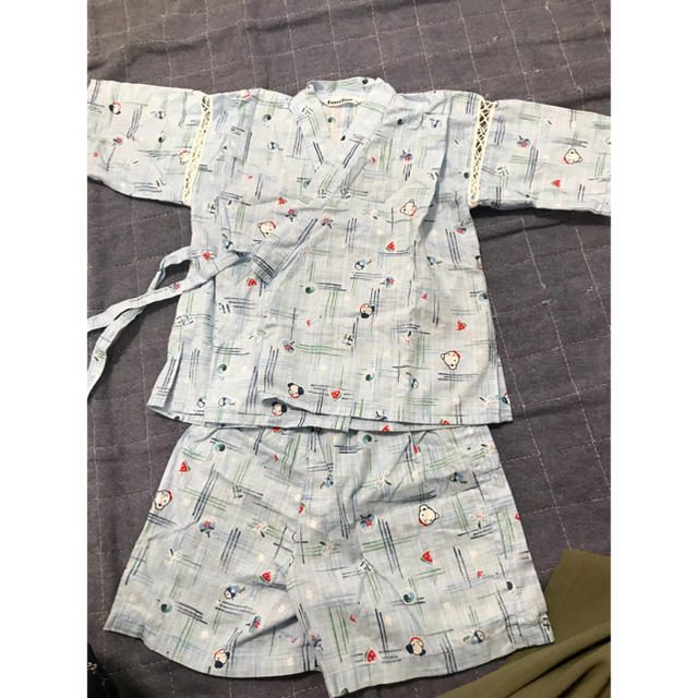 familiar(ファミリア)のfamiliar 甚平 90センチ 即納します！！ キッズ/ベビー/マタニティのキッズ服男の子用(90cm~)(甚平/浴衣)の商品写真