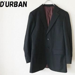 ダーバン(D’URBAN)の【人気】D'URBAN/ダーバン ウールジャケット 同色ストライプ ブラック(テーラードジャケット)