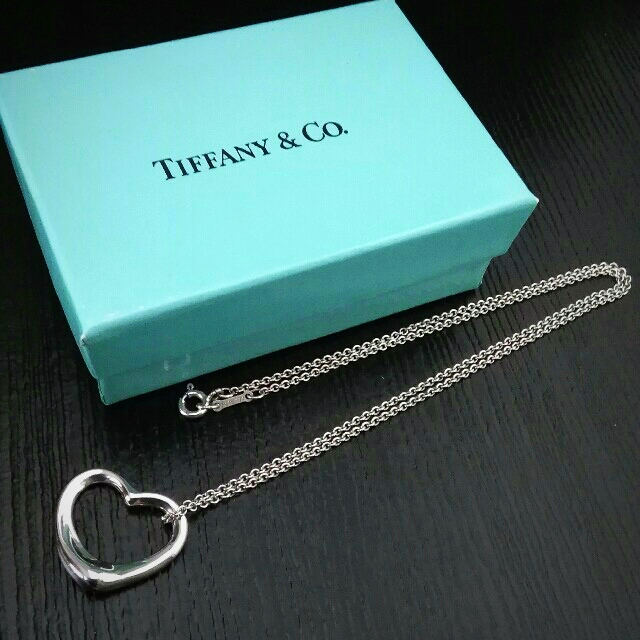 Tiffany & Co.(ティファニー)のティファニー オープンハート《超美品》　　　SV925  チャームsize M  レディースのアクセサリー(ネックレス)の商品写真