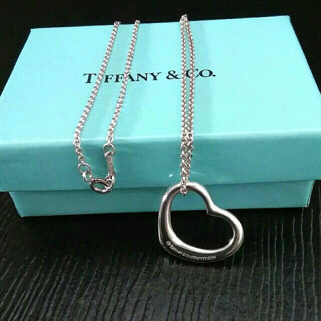 Tiffany & Co.(ティファニー)のティファニー オープンハート《超美品》　　　SV925  チャームsize M  レディースのアクセサリー(ネックレス)の商品写真