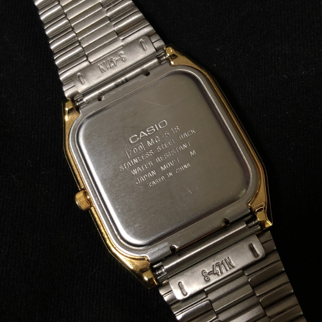 CASIO(カシオ)の[カシオ]CASIO 腕時計  MQ-518GAJ-9A アナログ ゴールド メンズの時計(腕時計(アナログ))の商品写真