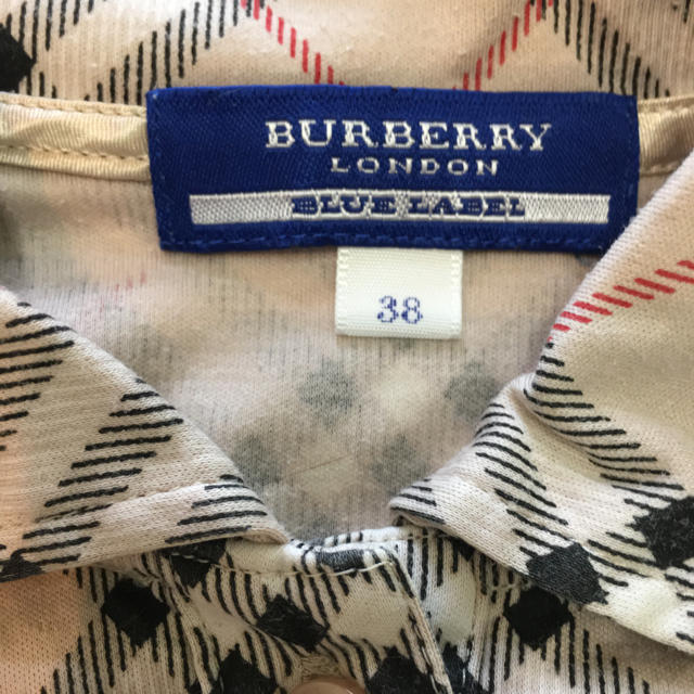 BURBERRY BLUE LABEL(バーバリーブルーレーベル)のバーバリーブルーレーベル 半袖ブラウス レディースのトップス(シャツ/ブラウス(半袖/袖なし))の商品写真