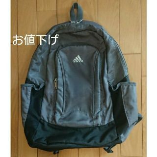 アディダス(adidas)のリュックサック adidas グレー×黒(リュックサック)