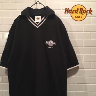 ロックハード(ROCK HARD)の【Hard Rock Cafe】 ハードロックカフェ Vネット ポロシャツ(ポロシャツ)