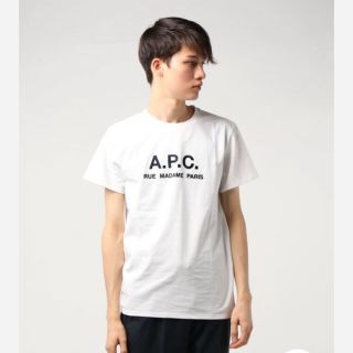 アーペーセー(A.P.C)の新品未使用 A.P.C. ロゴ 刺繍 カットソー Tシャツ(Tシャツ/カットソー(半袖/袖なし))