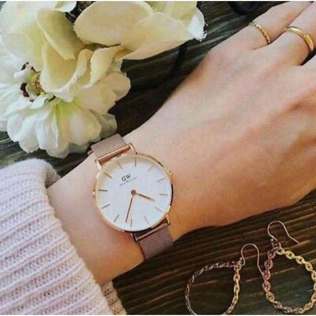 Daniel Wellington(ダニエルウェリントン)のセール✨DW ダニエルウェリントン 腕時計 32mm ⭐️ローズゴールド レディースのファッション小物(腕時計)の商品写真