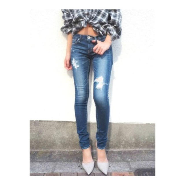 GYDA - GYDA クラッシュスキニーデニム size M DA05の通販 by つらら ...