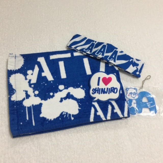 AAA - AAA 10th マフラータオル 他青グッズ