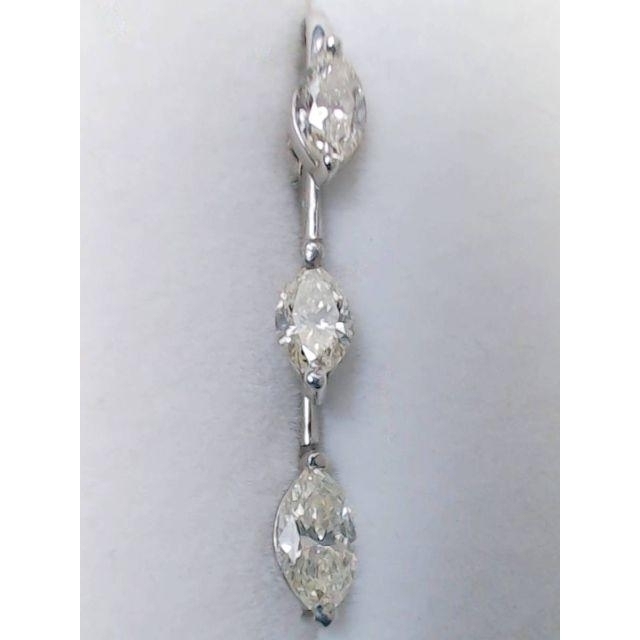 新品 大粒 0.87ct 天然ダイヤモンド PT900トップ キラキラ揺れる