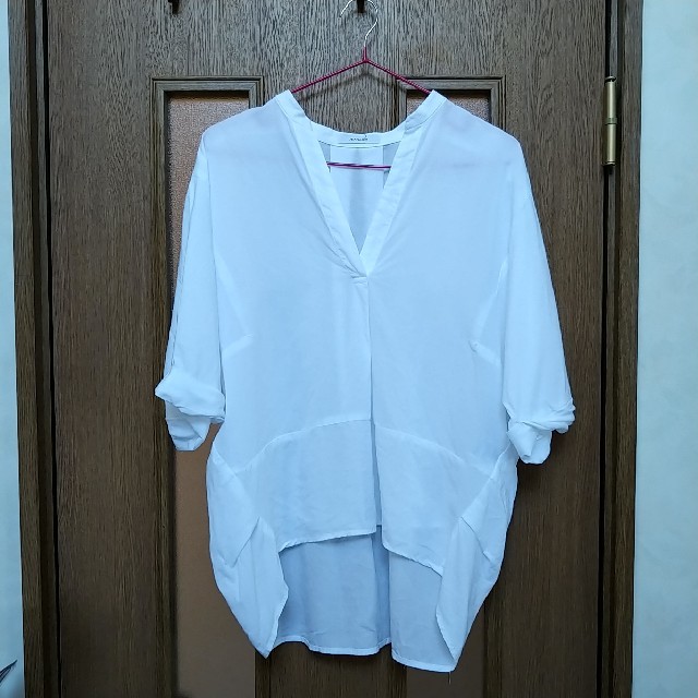 JEANASIS(ジーナシス)のスキッパーシャツ　ブラウス レディースのトップス(シャツ/ブラウス(半袖/袖なし))の商品写真