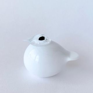 イッタラ(iittala)の廃盤 イッタラ バード パフボール ホワイト iittala Puffball(置物)