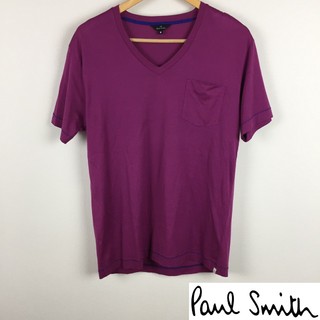 ポールスミス(Paul Smith)の美品 ポールスミス 半袖TシャツバイオレットサイズM(Tシャツ/カットソー(半袖/袖なし))