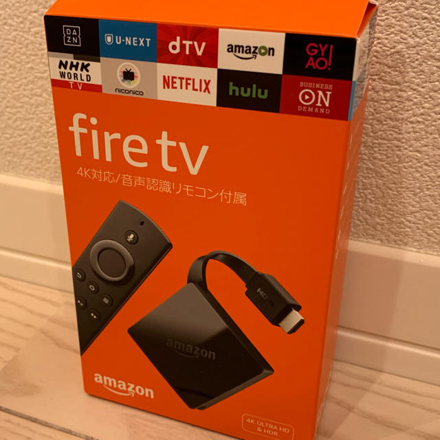 Amazon Fire TV 第3世代 4K HDR Alexa対応 スマホ/家電/カメラのテレビ/映像機器(映像用ケーブル)の商品写真