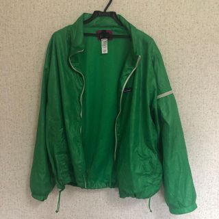 パタゴニア(patagonia)の【値下げ】patagonia グリーン ウィンドブレーカー/マウンテンパーカー (マウンテンパーカー)