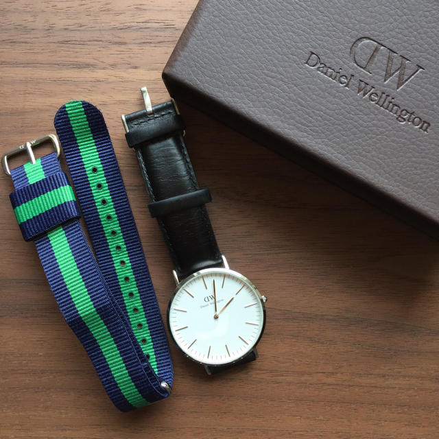 Daniel Wellington(ダニエルウェリントン)のDaniel Wellington 腕時計 40mm シルバー メンズの時計(腕時計(アナログ))の商品写真