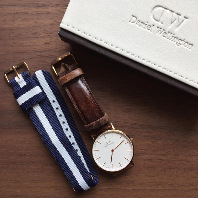 Daniel Wellington(ダニエルウェリントン)の箱無し Daniel Wellington 腕時計 36mm ローズゴールド レディースのファッション小物(腕時計)の商品写真