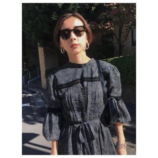 アメリヴィンテージ(Ameri VINTAGE)のAMERI MELISSA SLENDER DRESS(ロングワンピース/マキシワンピース)