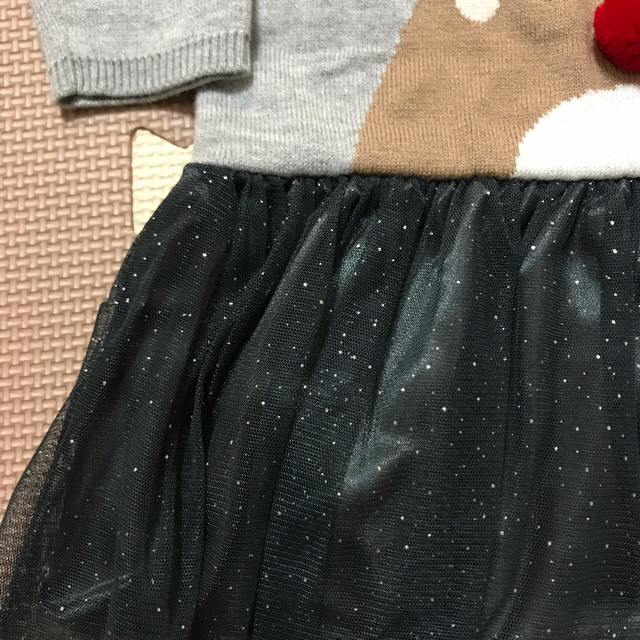 H&M(エイチアンドエム)の新品H&M クリスマス用ワンピース 6M キッズ/ベビー/マタニティのベビー服(~85cm)(ワンピース)の商品写真