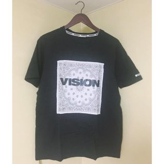 ヴィジョン ストリート ウェア(VISION STREET WEAR)のVISION STREET WEAR ビックTシャツ 黒(Tシャツ/カットソー(半袖/袖なし))