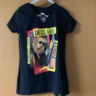 アベイル(Avail)の新品 アベイル Avail ロック プリント フォト Tシャツ L トップス (Tシャツ(半袖/袖なし))