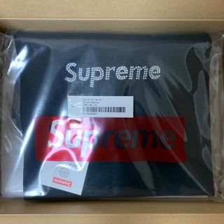 Supreme Swarovski Box Logo Tee Mサイズ ブラック(Tシャツ/カットソー(半袖/袖なし))