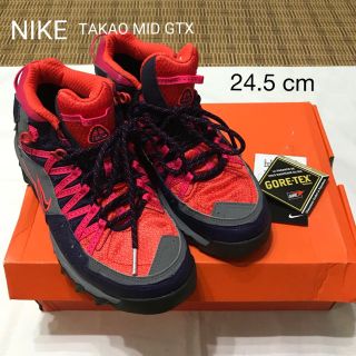 ナイキ(NIKE)のNIKE スニーカーTAKAO MID GTX 防水 24.5cm(スニーカー)