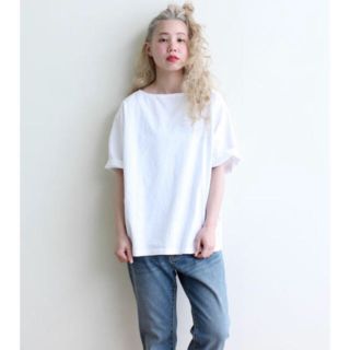 ドットアンドストライプスチャイルドウーマン(Dot&Stripes CHILDWOMAN)のchidwoman madeinusa 白t(Tシャツ(半袖/袖なし))