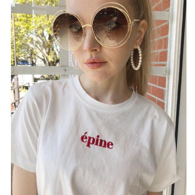 Lochie(ロキエ)のエピヌ epine Tシャツ レディースのトップス(Tシャツ(半袖/袖なし))の商品写真