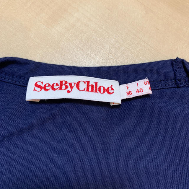 SEE BY CHLOE(シーバイクロエ)のシーバイクロエ✴︎新品未使用タンクトップ レディースのトップス(タンクトップ)の商品写真