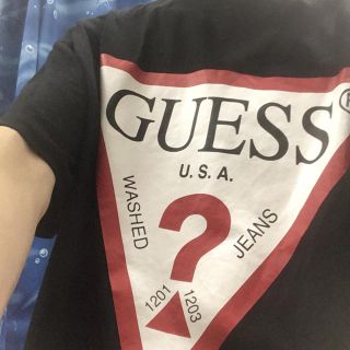 ゲス(GUESS)のguess いちすけ確認用 デカロゴ(Tシャツ/カットソー(半袖/袖なし))