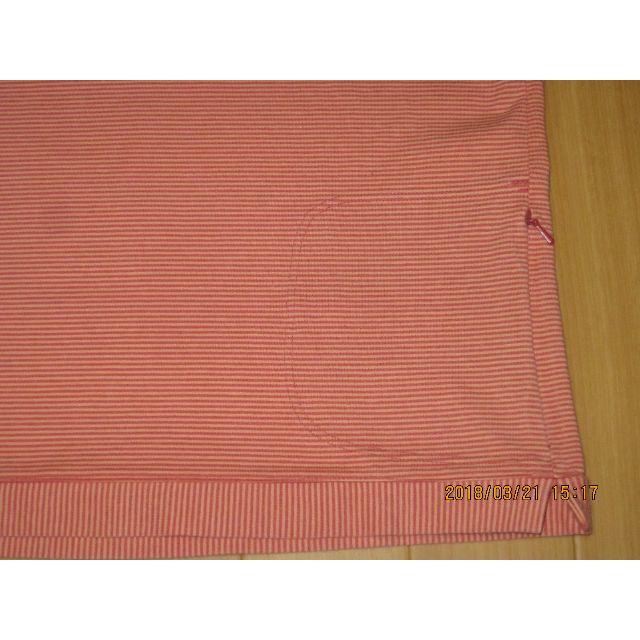 NIKE(ナイキ)のナイキ★NIKEオレンジボーダーTシャツM レディースのトップス(Tシャツ(半袖/袖なし))の商品写真