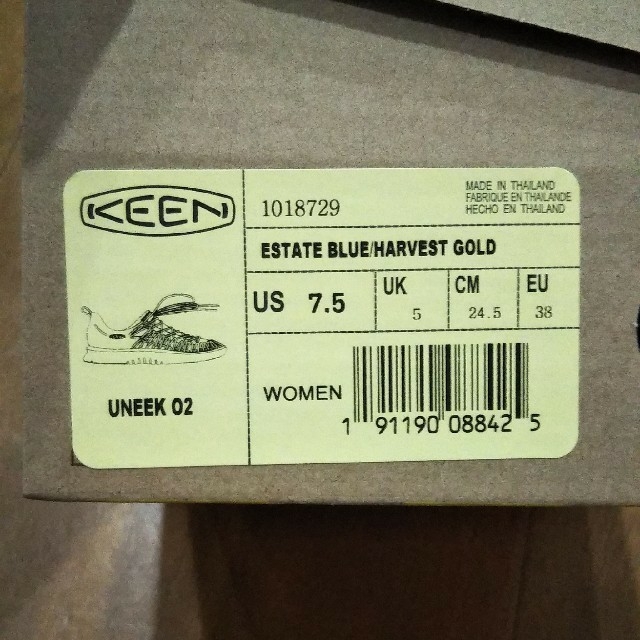 KEEN(キーン)の未使用 KEEN キーン UNEEK O2 サンダル スニーカー メッシュ レディースの靴/シューズ(サンダル)の商品写真