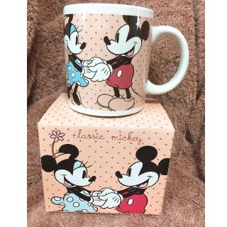 ディズニー(Disney)のお値下げ！【新品未使用】ミッキーミニーマグ(マグカップ)