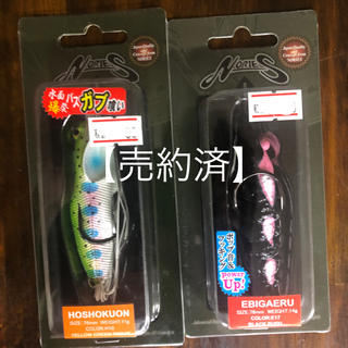 ノリーズ(NORIES)の【売約済】エビガエル ホショクオン セット(ルアー用品)