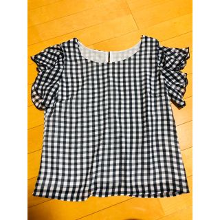 プロポーションボディドレッシング(PROPORTION BODY DRESSING)の［美品］プロポ 3wayギンガムチェックブラウス(シャツ/ブラウス(半袖/袖なし))