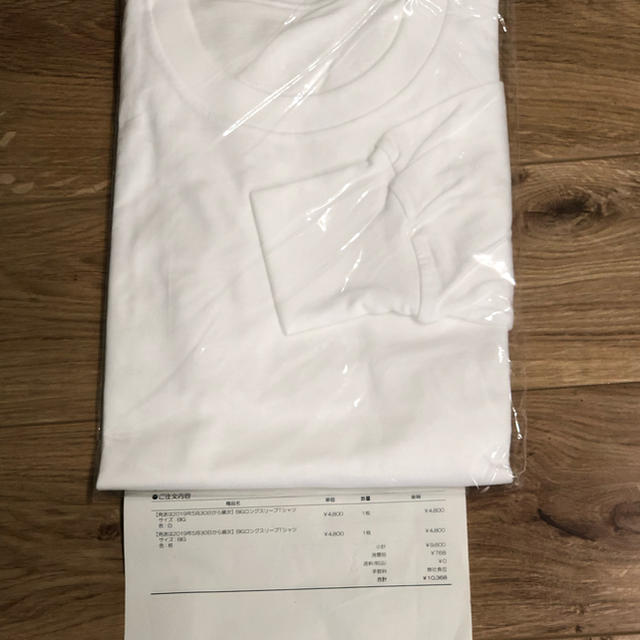 久米繊維 ロングスリーブTシャツ ホワイト