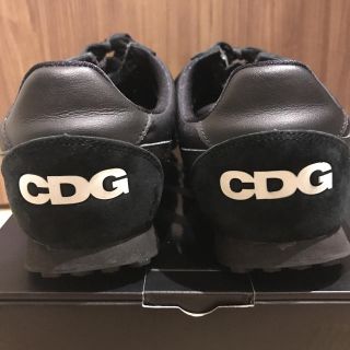 ブラックコムデギャルソン(BLACK COMME des GARCONS)の美品 コムデギャルソン ワッフルレーサー 箱付 CDG(スニーカー)