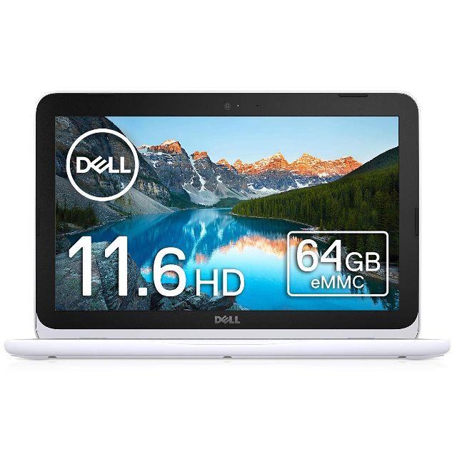 Dell ノートPC Inspiron 11 3180 AMD-A6 ホワイトPC/タブレット