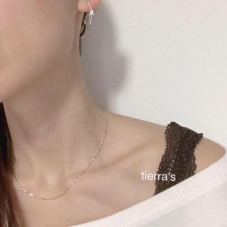 ザラ(ZARA)のimport❁︎スターダスト チェーン ネックレス silver925 sil.(ネックレス)