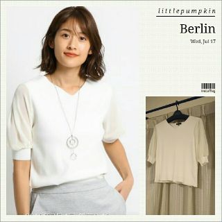 インディヴィ(INDIVI)の購入者9234様☆専用七丈 カットソー 今期(*^^*)(カットソー(長袖/七分))