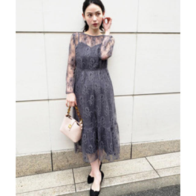 kaene オールレースワンピース