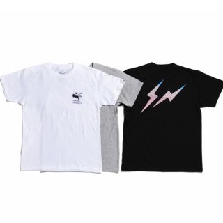 フラグメント(FRAGMENT)のTHUNDERBOLT PROJECT ミュウ Tシャツ(黒)(Tシャツ/カットソー(半袖/袖なし))