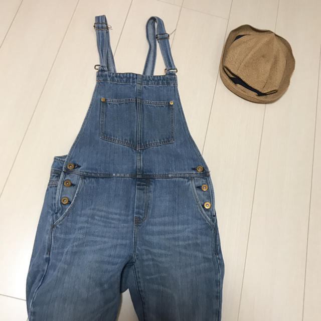 Spick & Span(スピックアンドスパン)の週末値下げ Spick&Span デニムサロペット オーバーオール 38 レディースのパンツ(サロペット/オーバーオール)の商品写真