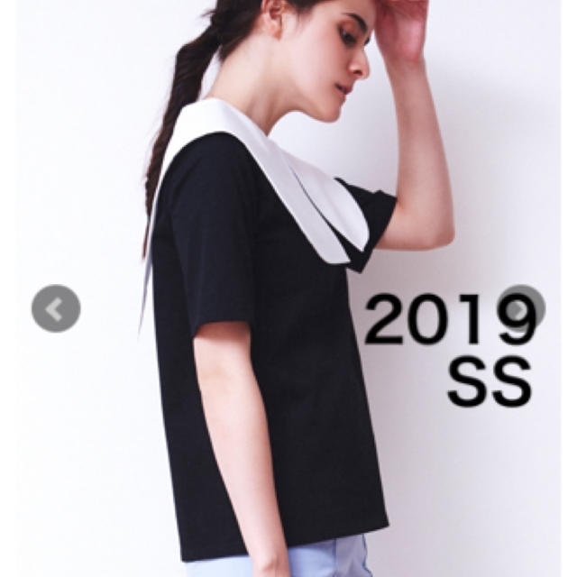 ドゥロワー   今期 2019 19SS カットソー ネイビー 1