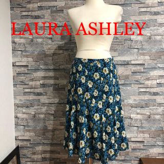 ローラアシュレイ(LAURA ASHLEY)のLAURA ASHLEY/ローラアシュレイ❤️花柄スカート ❤️(ひざ丈スカート)